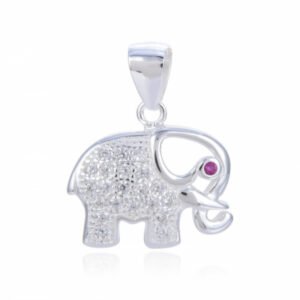Dije de Elefante con microcirconia