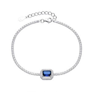 Pulsera diamantada Zafiro de Luz
