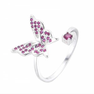 Anillo de mariposa ajustable
