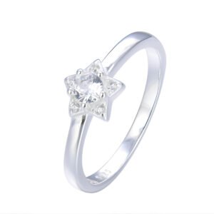 Anillo de estrella blanca