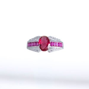 Anillo elegante Ruby