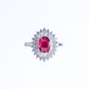 Anillo Ovalado Ruby
