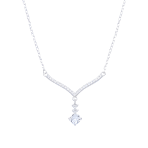 Gargantilla puntos de luz zirconia