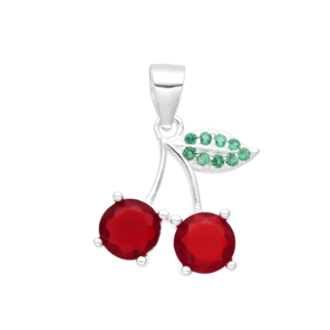 Dije de Cereza diamantado
