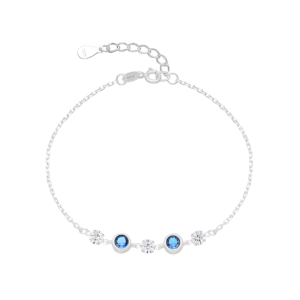 Pulsera puntos de luz azul