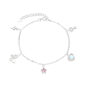 Pulsera con dijes colgantes