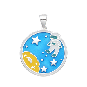 Dije de Astronauta esmaltado