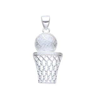 Dije de Cesta y Pelota de Basketball