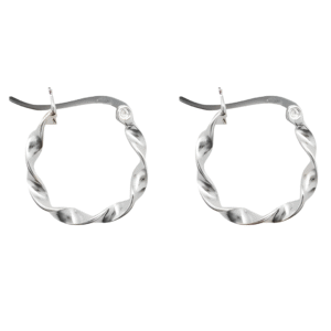 Argollas redondas entorchadas